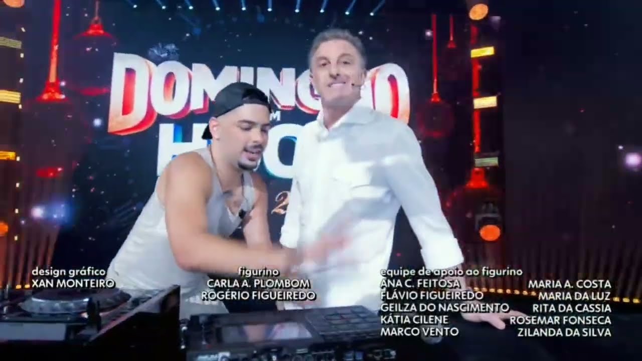 Transição | Encerramento Domingão e início Fantástico (31/12/2023) | Oficial