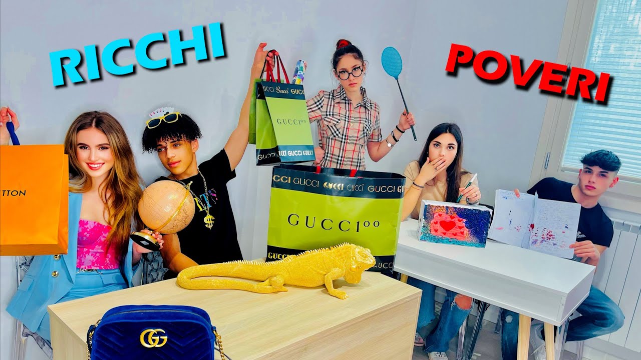 RICCHI vs POVERI A SCUOLA !!! - by Charlotte M.