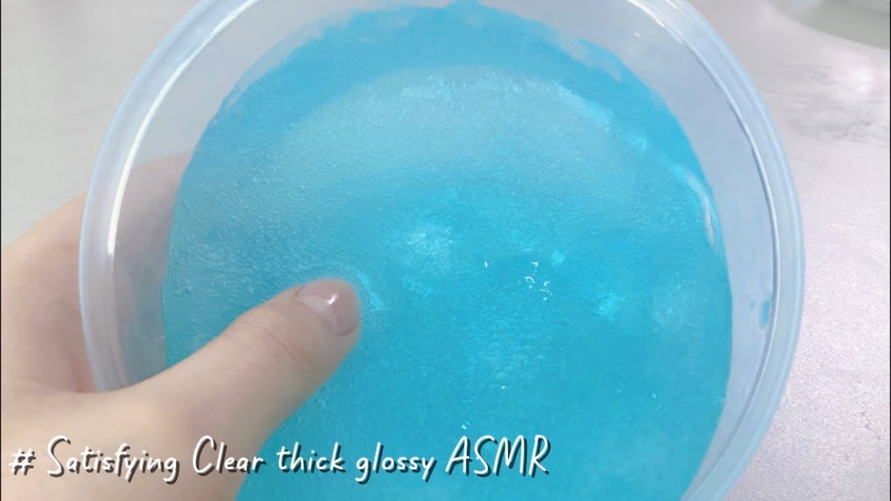 # Satisfying Clear Thick Glossy Asmr
