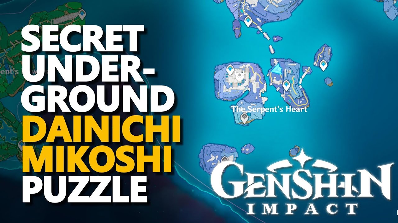 Secret Underground Dainichi Mikoshi Puzzle Genshin Impact