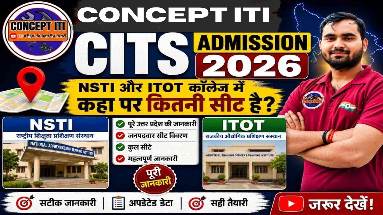 CITS 2026 सीट मैट्रिक्स | किस राज्य में कितनी सीटें? NSTI vs ITOT पूरी जानकारी