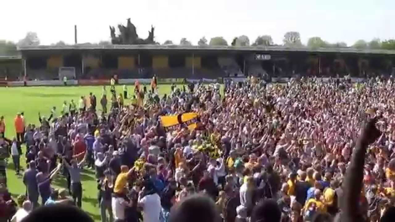 Delano Sam-Yorke Gets Caught In The Celebrations!