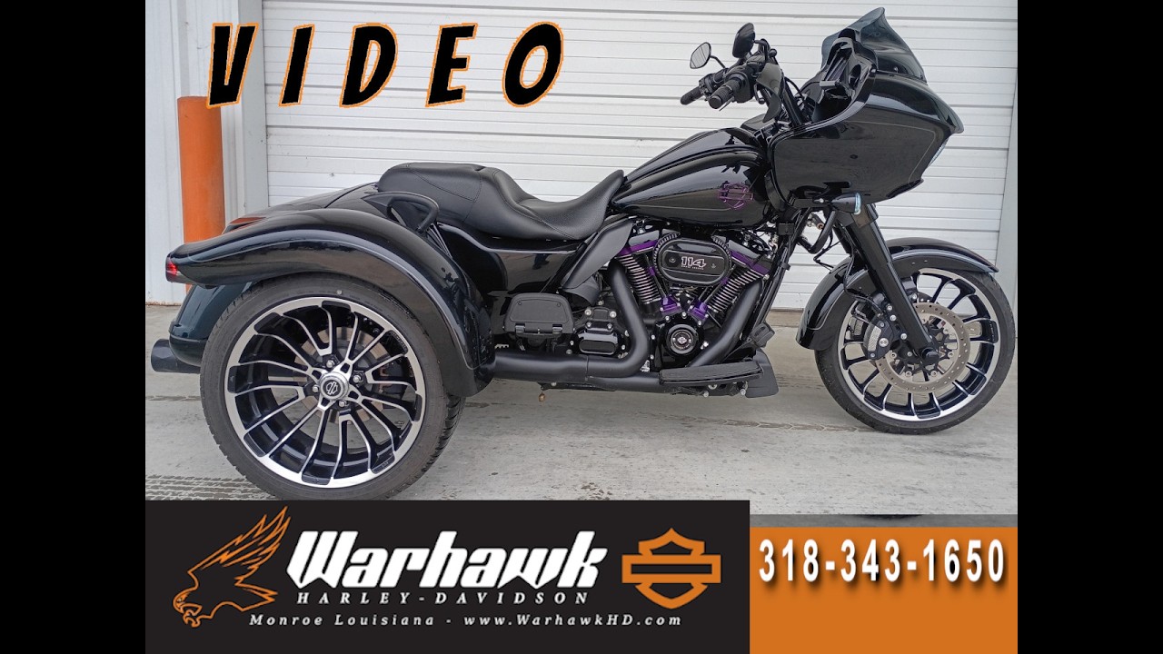 Extremely clean 2023 Harley-Davidson road glide 3 vivid black for sale