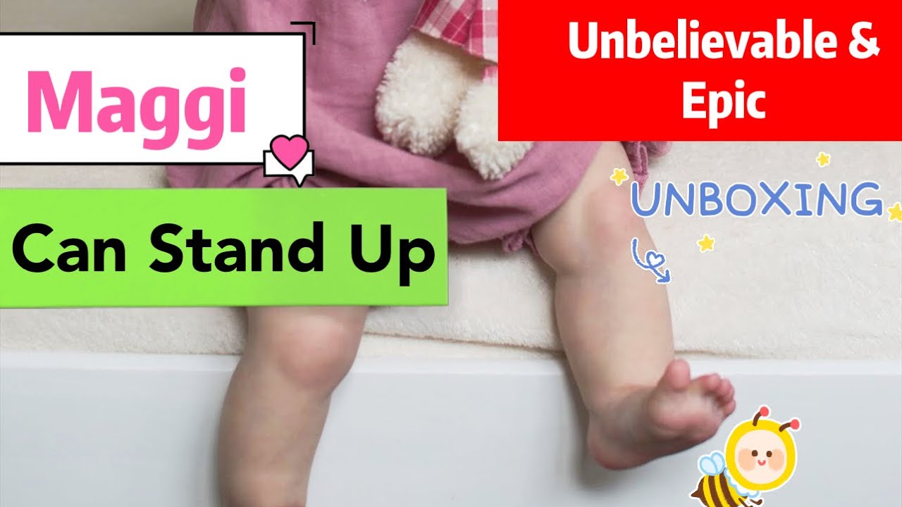 🌟EPIC STAND UP 🐥 & FIRM 🧍‍♀️Maggi by Natali Blick 🥳- Reborn Baby Girl Unboxing