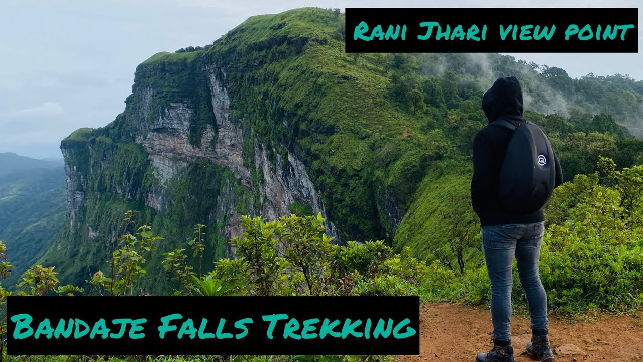 Bandaje Falls trekking | Rani Jhari viewpoint | Charmadi Ghat