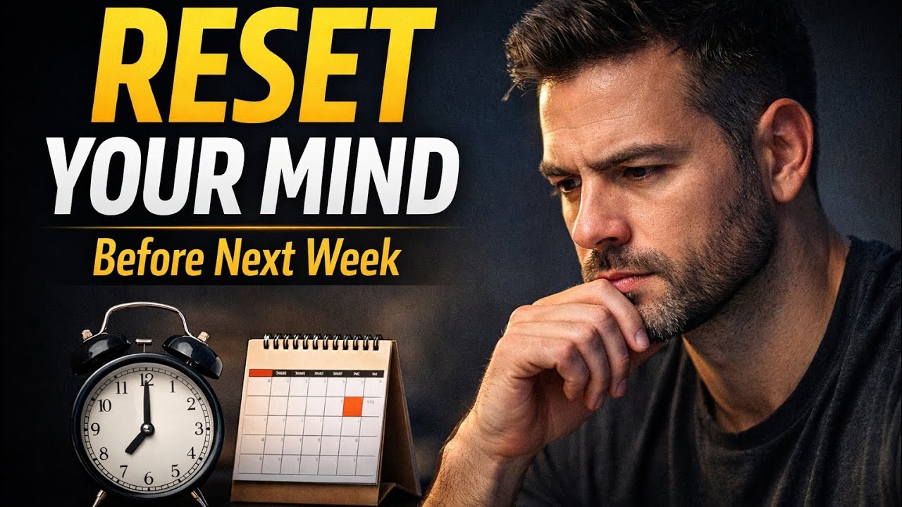 Prepare for Next Week – Mental Reset & Clear Goals