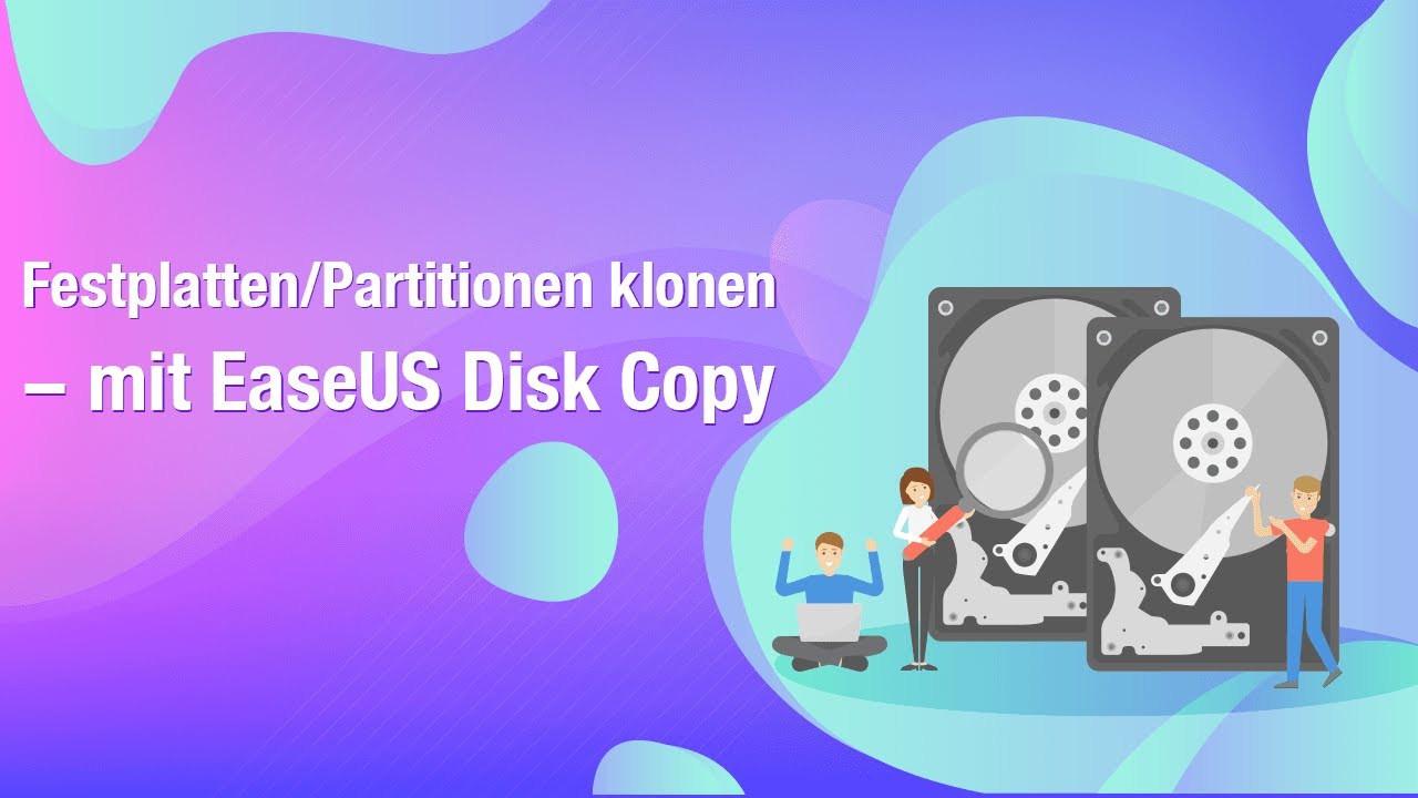 [2019] Festplatten/Partitionen klonen - mit EaseUS Disk Copy (inklusive Bitlocker Partition klonen)
