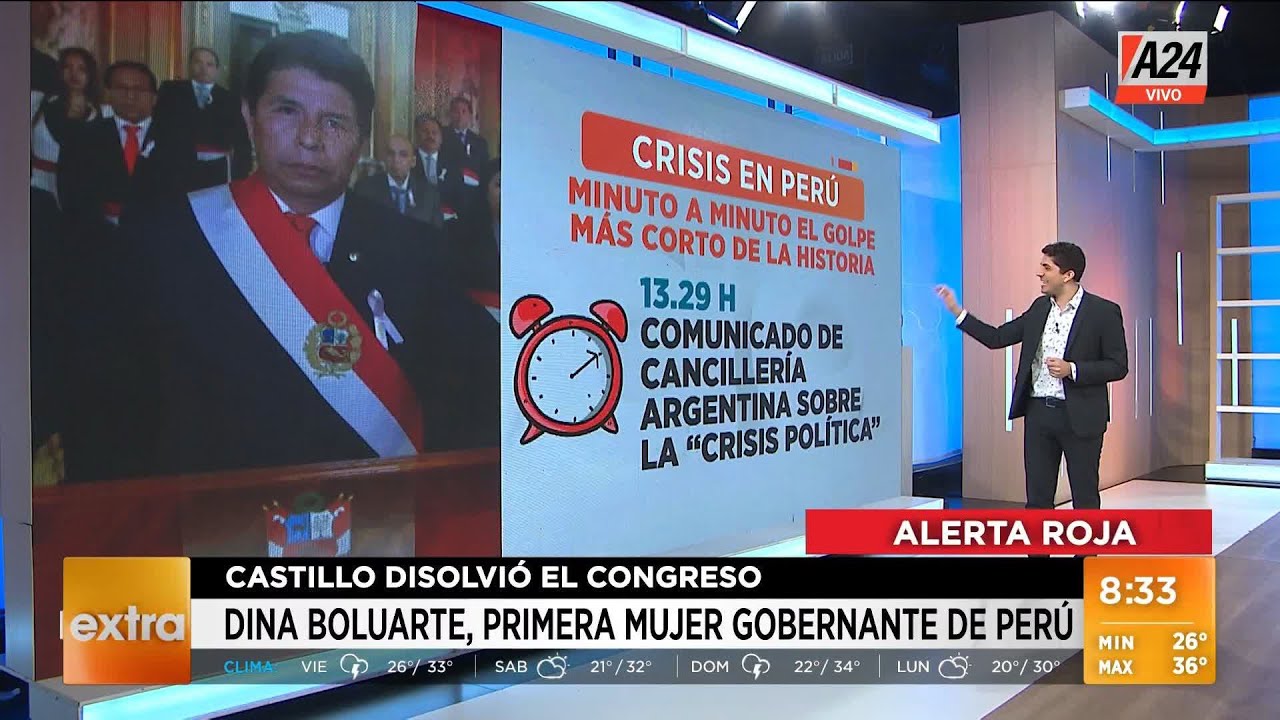 ✋ Per&uacute;: minuto a minuto el golpe m&aacute;s corto de la historia