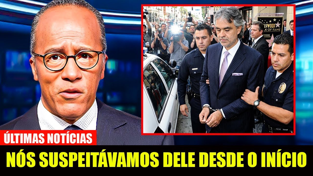 Andrea Bocelli está viralizando... Tente não se chocar!