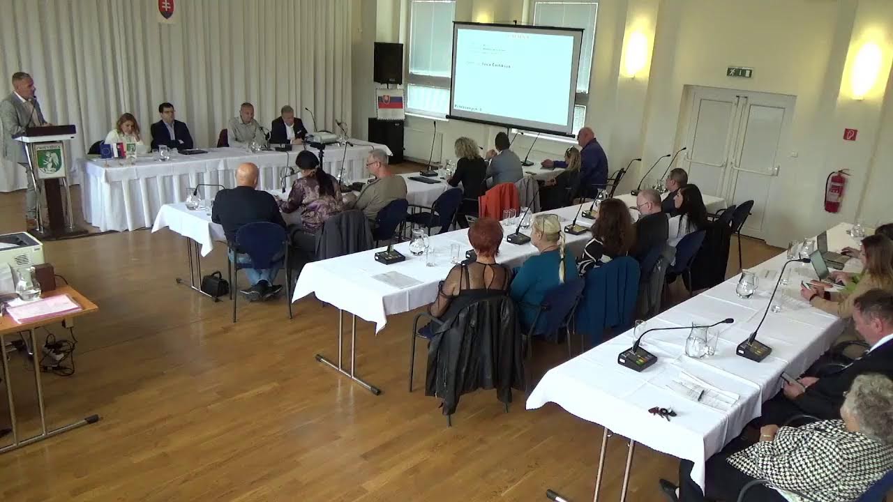 7. zasadnutie MsZ v Prievidzi 6.10.2025