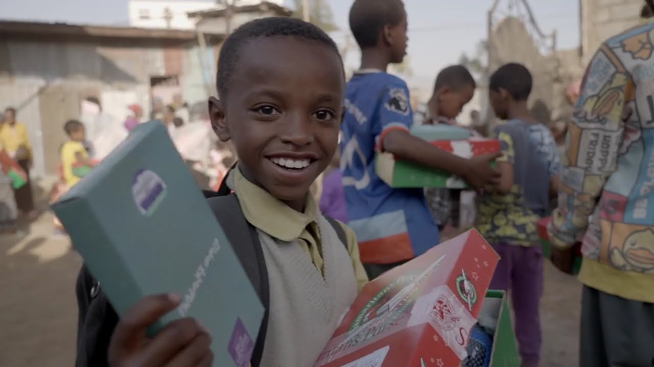 Edward Graham Delivers Gifts To Ethiopian Children