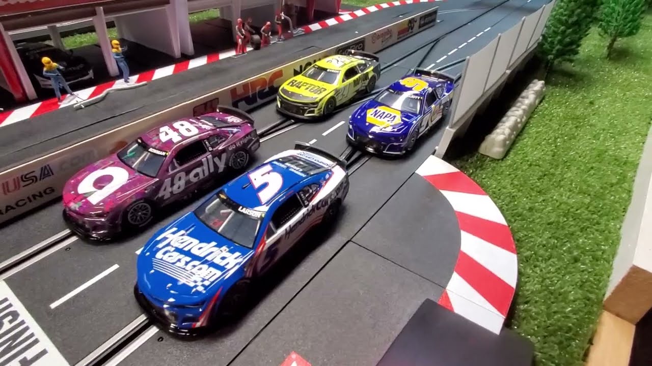 Carrera Nascar Slot cars are finally here!!! dial 1/32 slotcar nascar racing #slotcar #slotcars