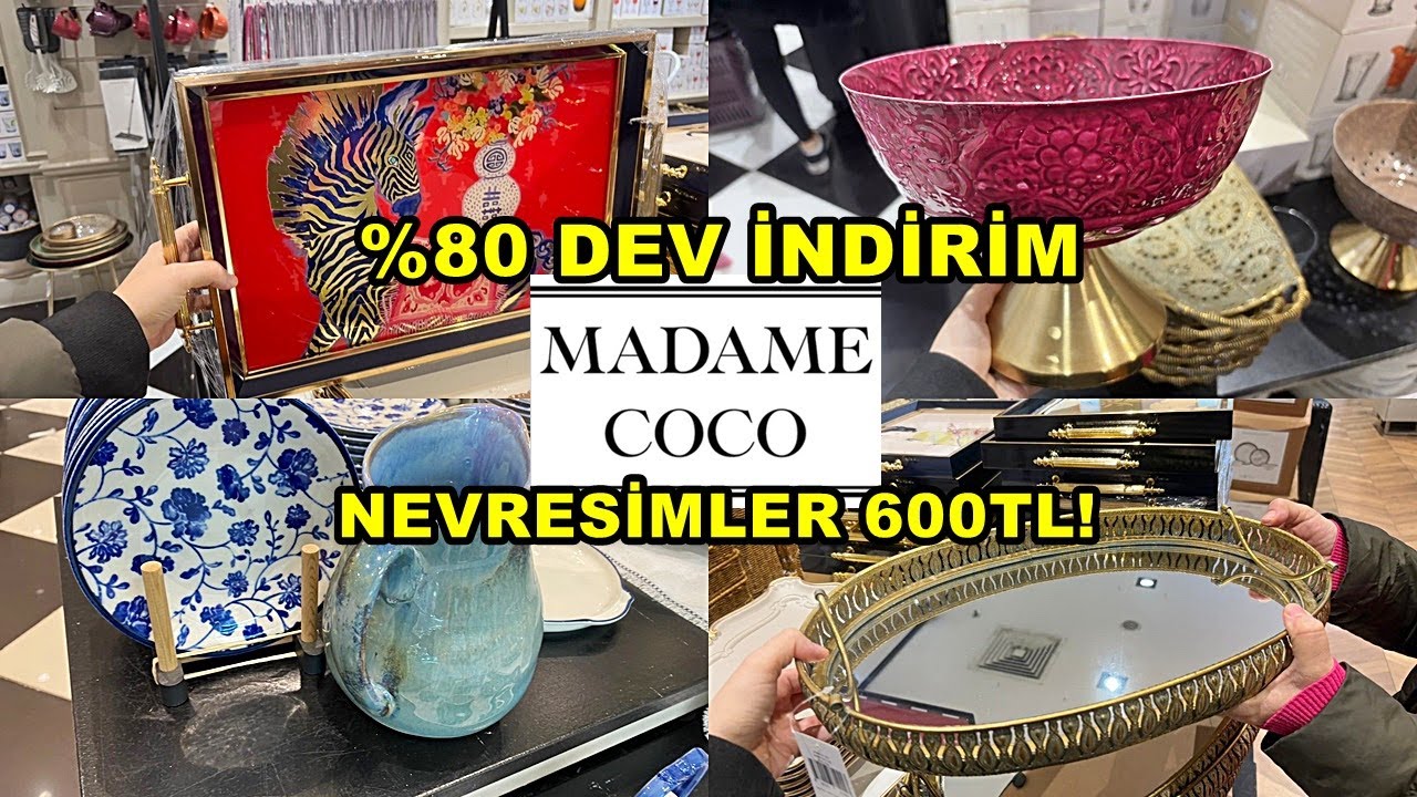 MADAME COCO'YA KOŞUN💃/BATTANİYELER 300TL‼️/BÜTÜN ÜRÜNLERDE %80 İNDİRİM/ŞOK FİYATLAR/ÇEYİZ ALIŞVERİŞİ