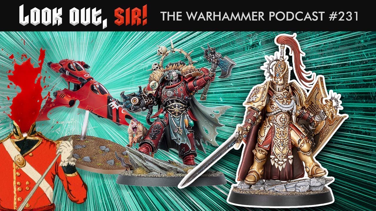 The New Year Previews - Corsairs, Pirates and Custodes -  Look Out, Sir! Pod #231