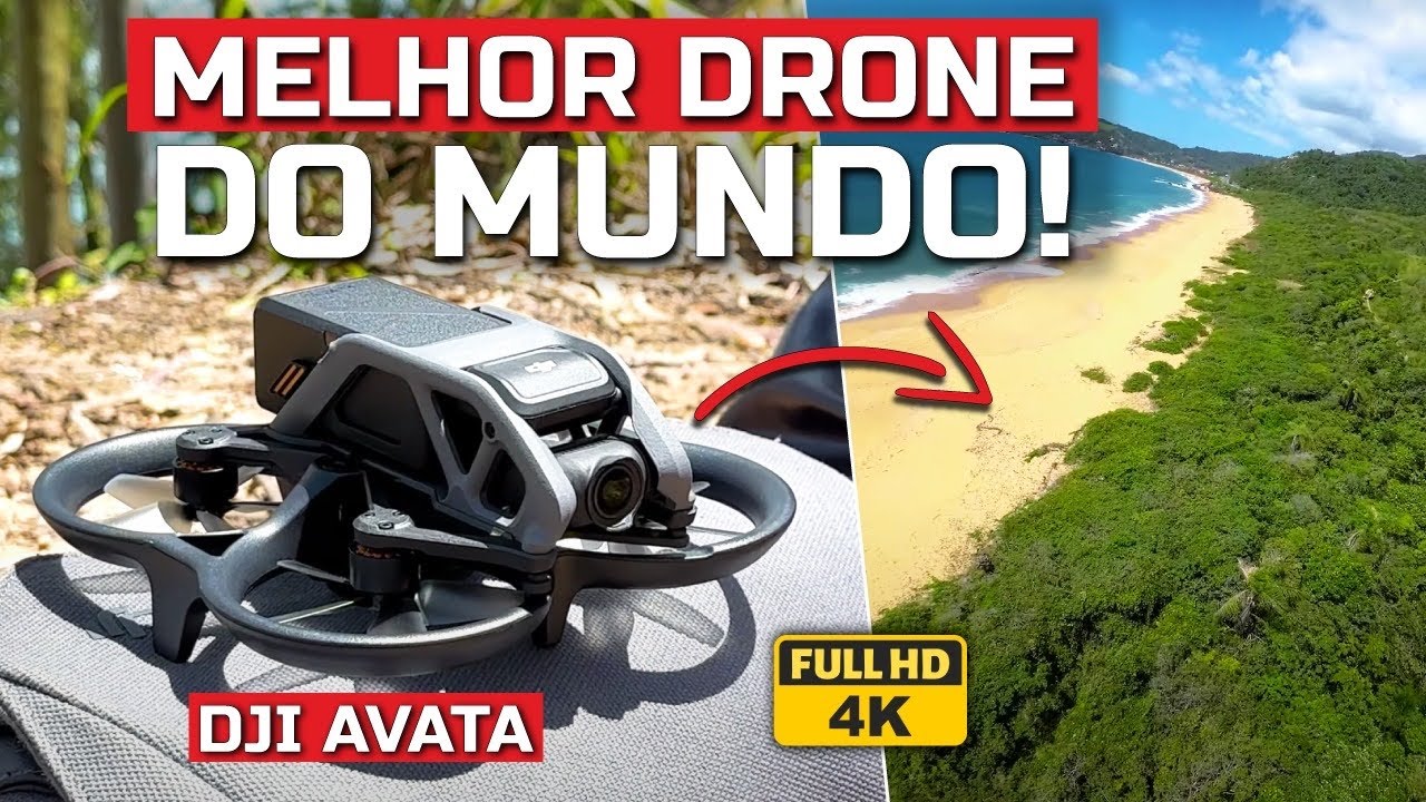 Finalmente Chegou o Melhor Drone do Mundo - e eu posso provar - DJI AVATA