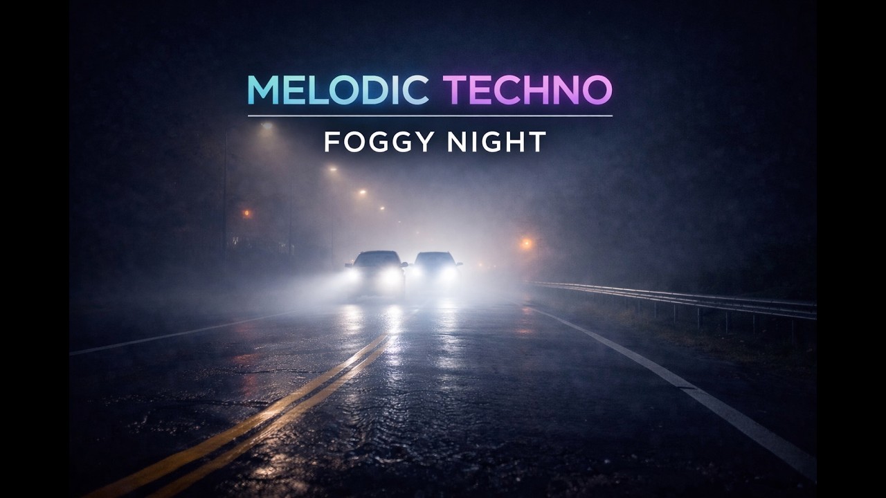 Night Drive Melodic Techno Vol. 03 | Foggy Night Deep Focus