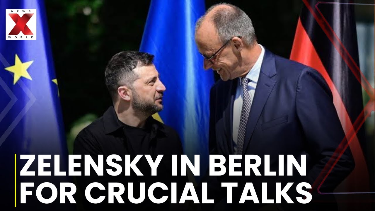 Zelensky Arrives In Berlin For Key Talks Ahead Of US-Russia Summit | Russia Ukraine | NewsX World