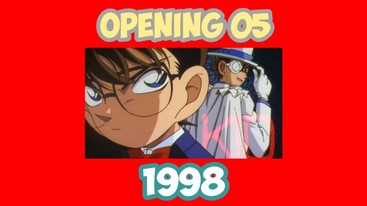 Detective Conan (OPENING 05) 1998 (TRUTH A GREAT DETECTIVE OF LOVE) [Music By Two-Mix] [1080p]