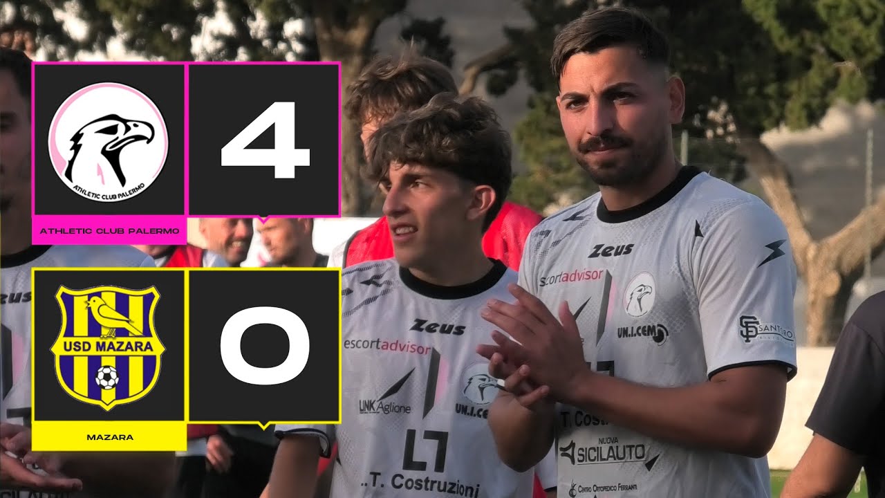 ATHLETIC CLUB PALERMO - MAZARA | CAMPIONATO DI ECCELLENZA 23/24 | TUTTI I GOAL