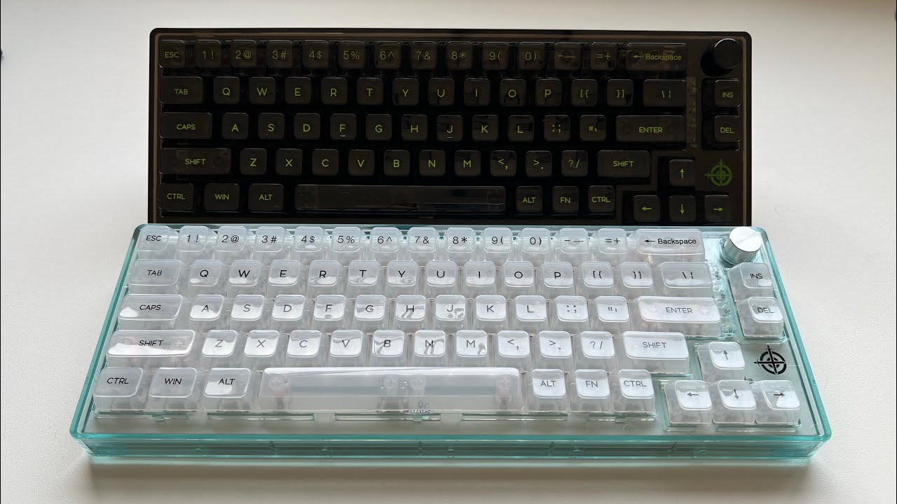 魔炼者MK31全透超BLING三模机械键盘