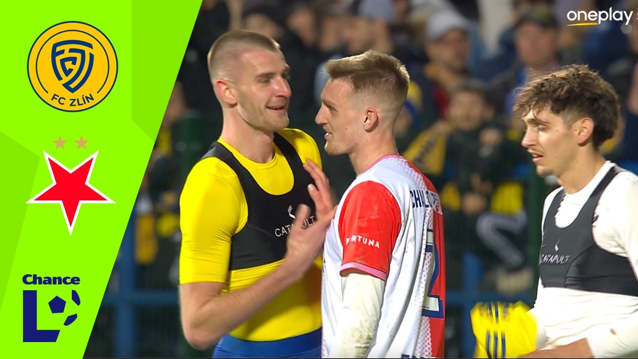 Chance Liga Highlights: FC Zlín - SK Slavia Praha 1:3 (26.kolo)