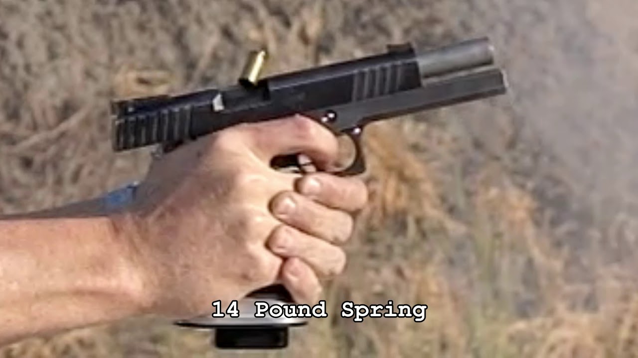 Tuning Your Pistol with Recoil Springs
