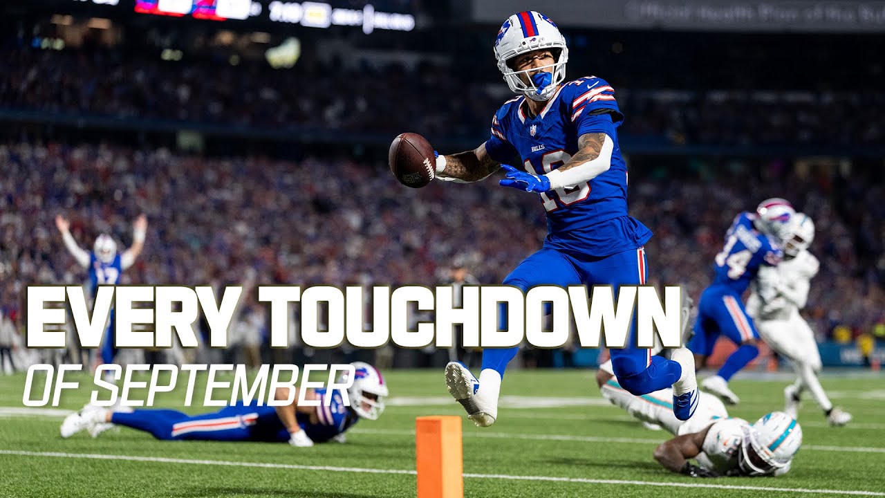 Every Touchdown of September | 2025 NFL Season