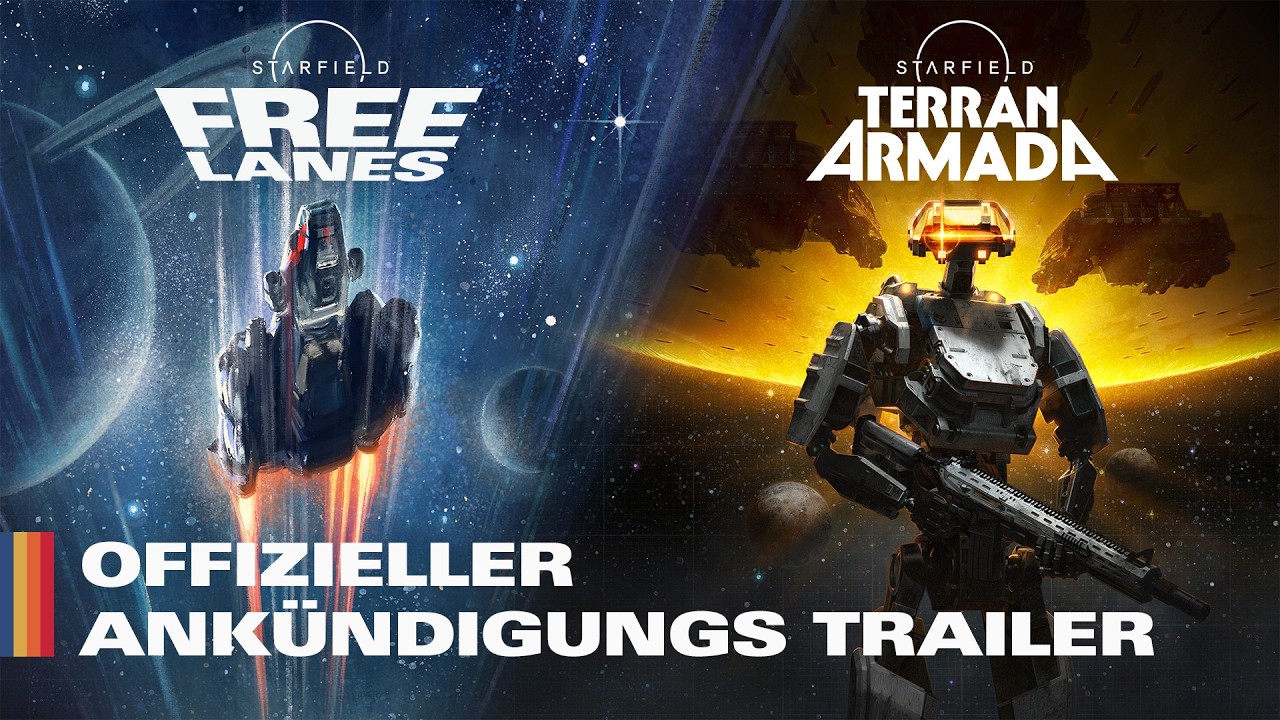 Starfield: Free Lanes & Terran Armada Official Announcement Trailer
