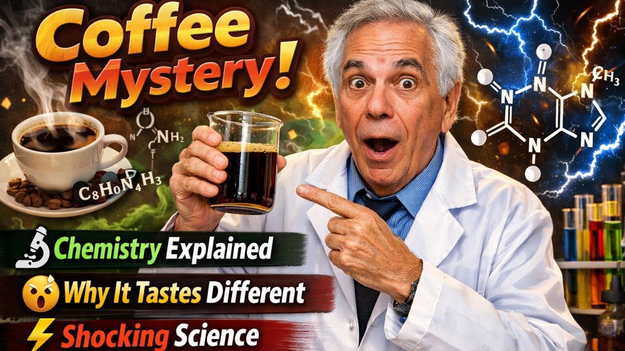 The Chemistry Behind Why Your Coffee Tastes Different Every Day &mdash; Inspired by Dr. Joe Schwarcz