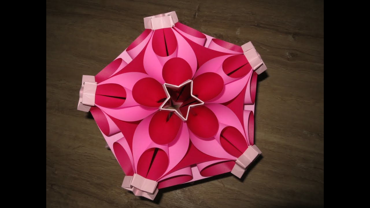 origami - modular - kusudama - bubbledrop (Miyuki Kawamura) - tutorial - dutchpapergirl