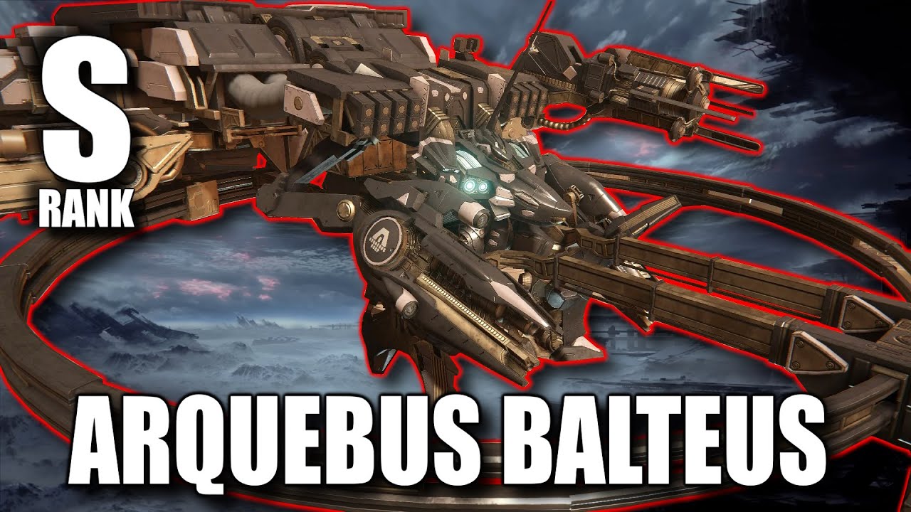 Arquebus Balteus VII Snail S Rank | AC6 NG++ No melee weapon
