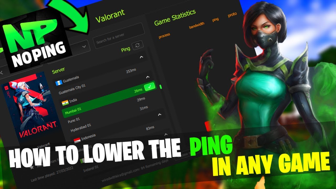 ➢How to Fix high pings in any games | Fix packet loss & Input delay | NoPing | Valorant, Fortnite |