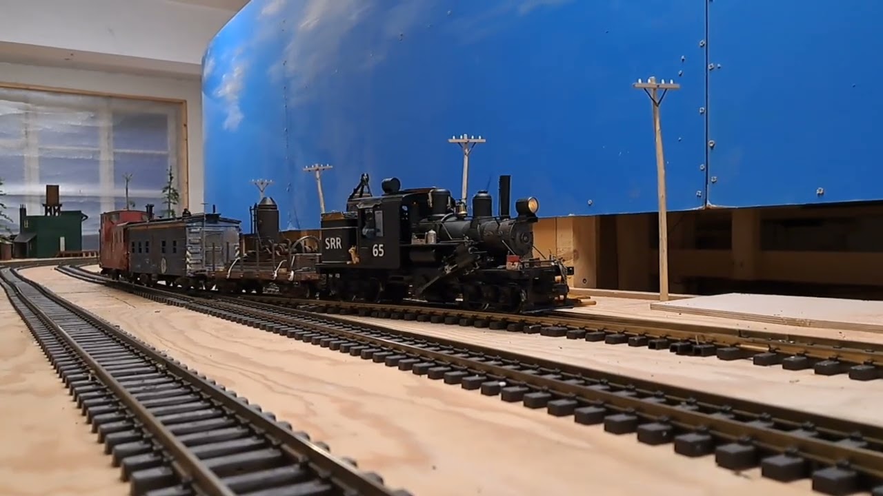 SPUR G INDOOR ANLAGE AMERICAN STYLE MADE BY US G SCALE FRIENDS SWITZERLAND