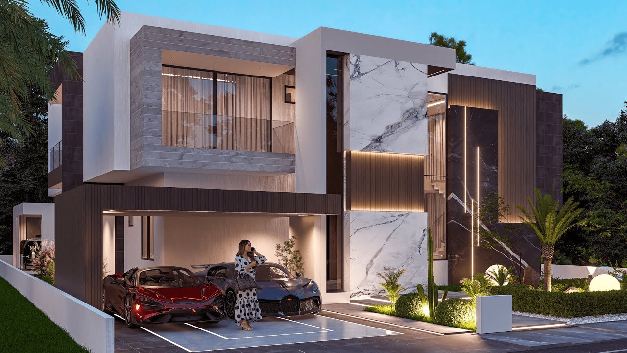 Luxury Modern House Design | 4 Bedroom | 320 sqm.