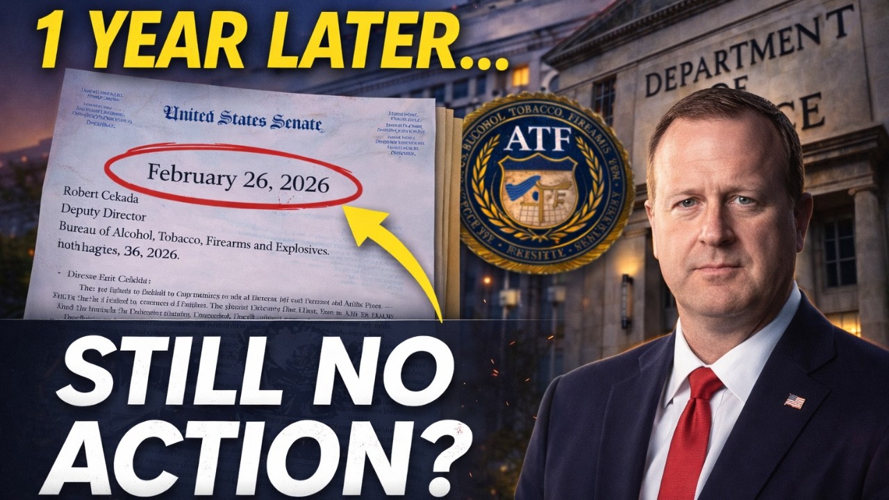 A Senator Demands Repeal — So Why Is DOJ & ATF Still Silent?