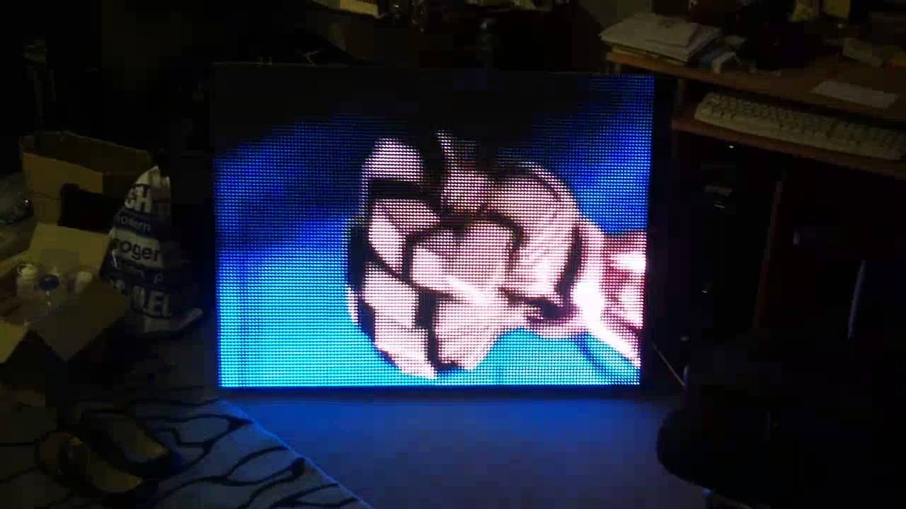 P7.62 LED Screen 128x96 Pixel