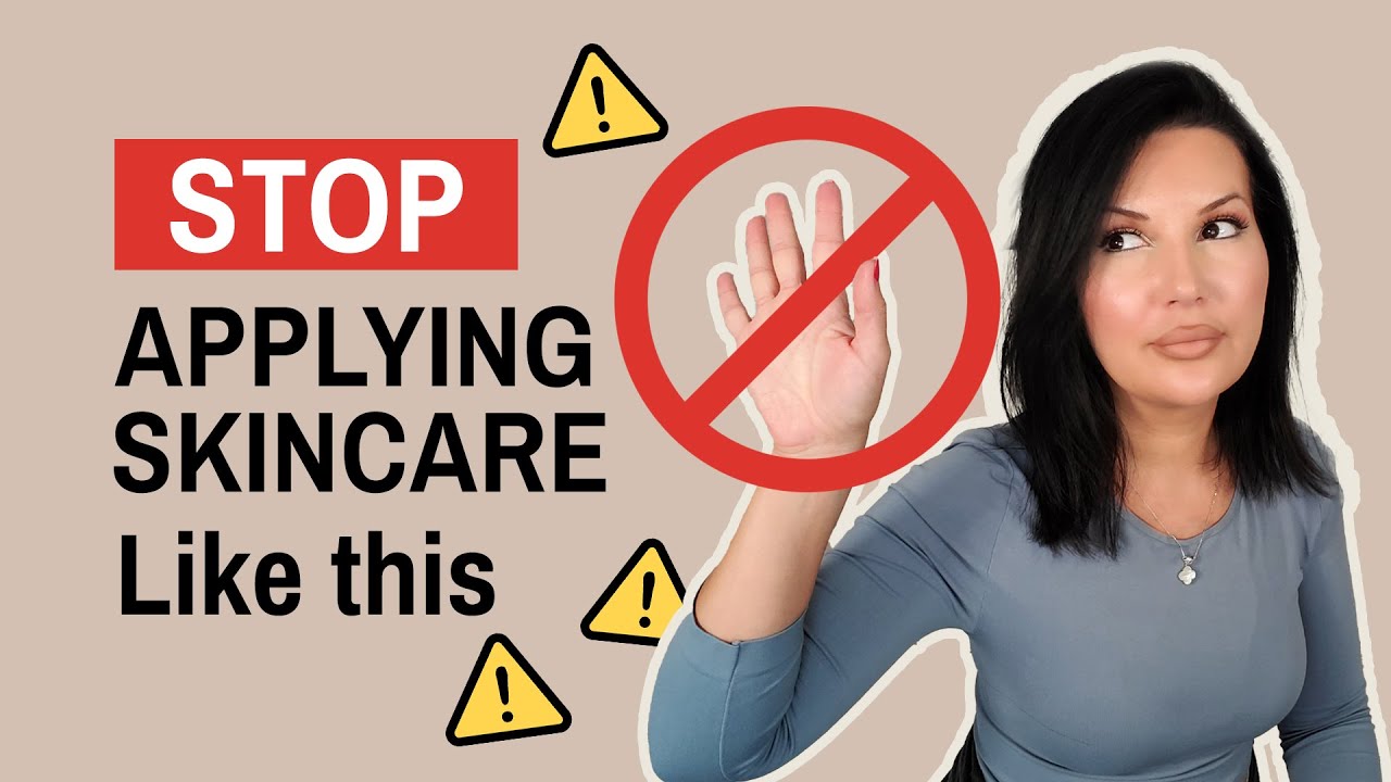 Skin Care Application No No's! Stop Applying skin care like this!! I Skin care by Fenya