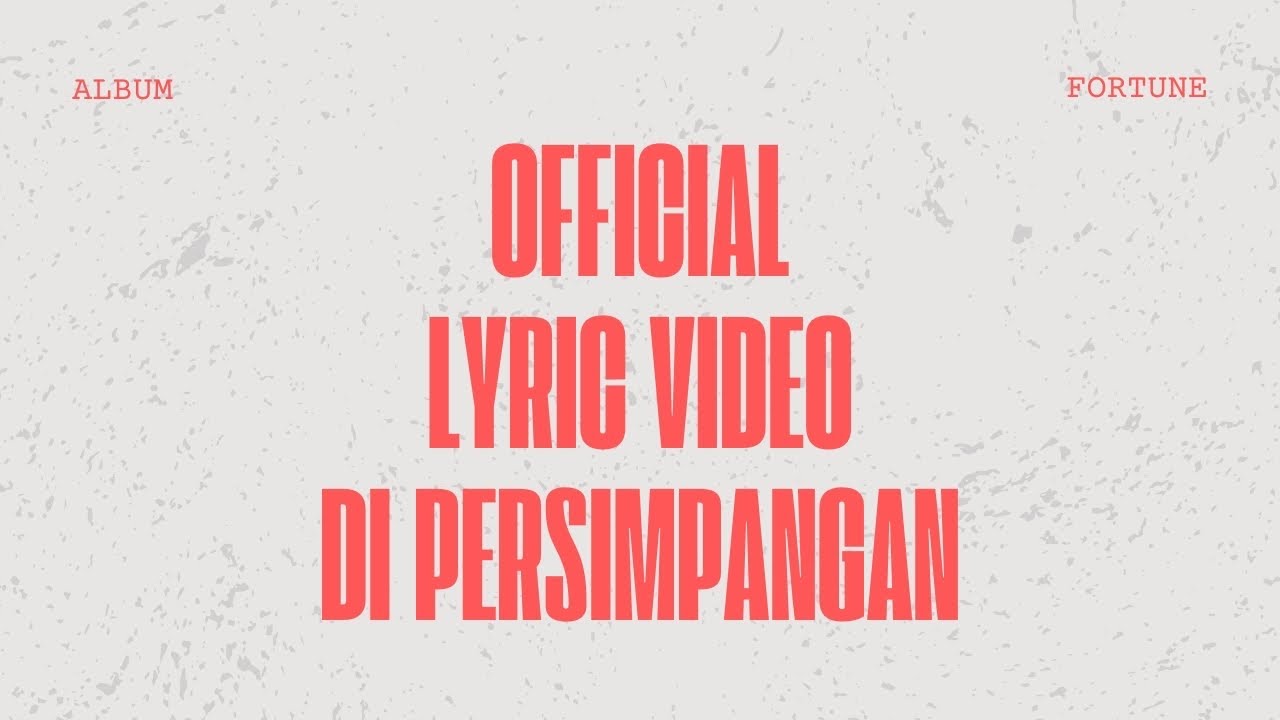 KARNAMEREKA - Di Persimpangan (Official Lyrics Video)