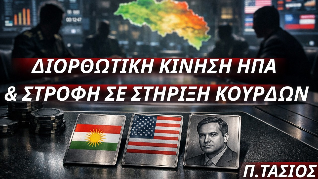Πέτρος Τασιός: Διορθωτική κίνηση των ΗΠΑ & στροφή στην στήριξη των  Κούρδων