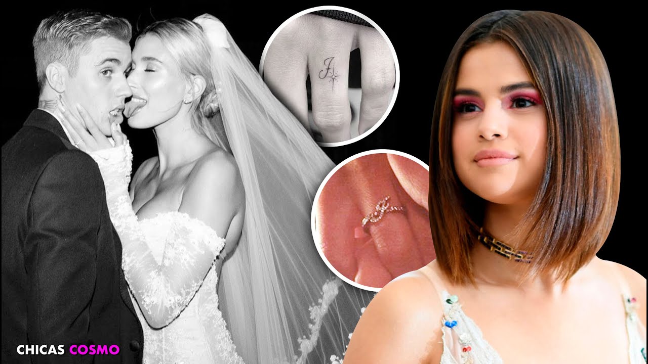 COINCIDENCIA? HAILEY BALDWIN SE TATUA EL ANILLO DE PROMESA QUE JUSTIN BIEBER REGALÓ A SELENA GOMEZ