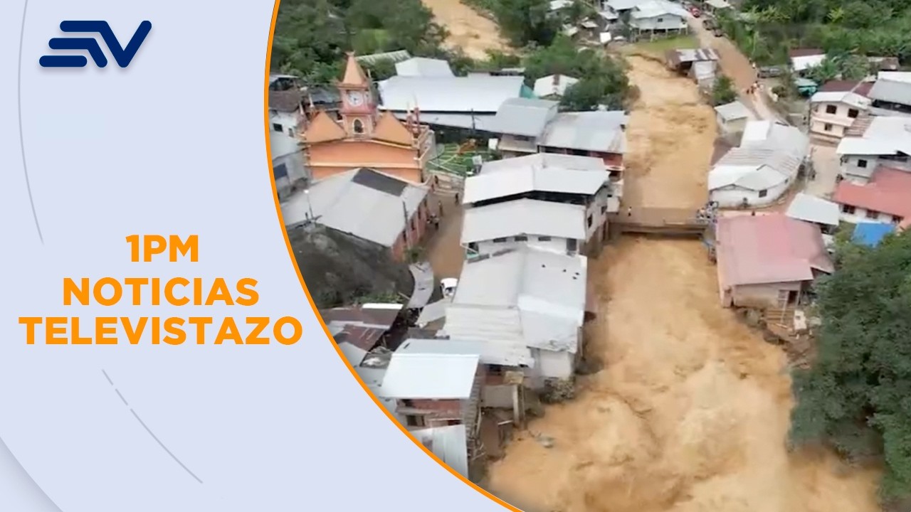 Estragos en Zaruma y Portovelo por aluvión  | Televistazo| Ecuavisa