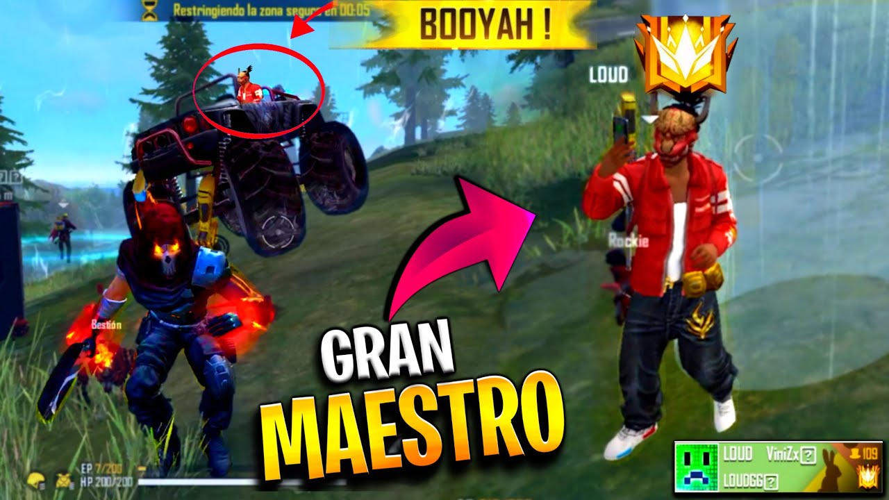 REGALO BOOYAH A SAKURA GRAN MAESTRO sin querer *GRACIOSO*😂 FREEFIRE CLASIFICATORIA
