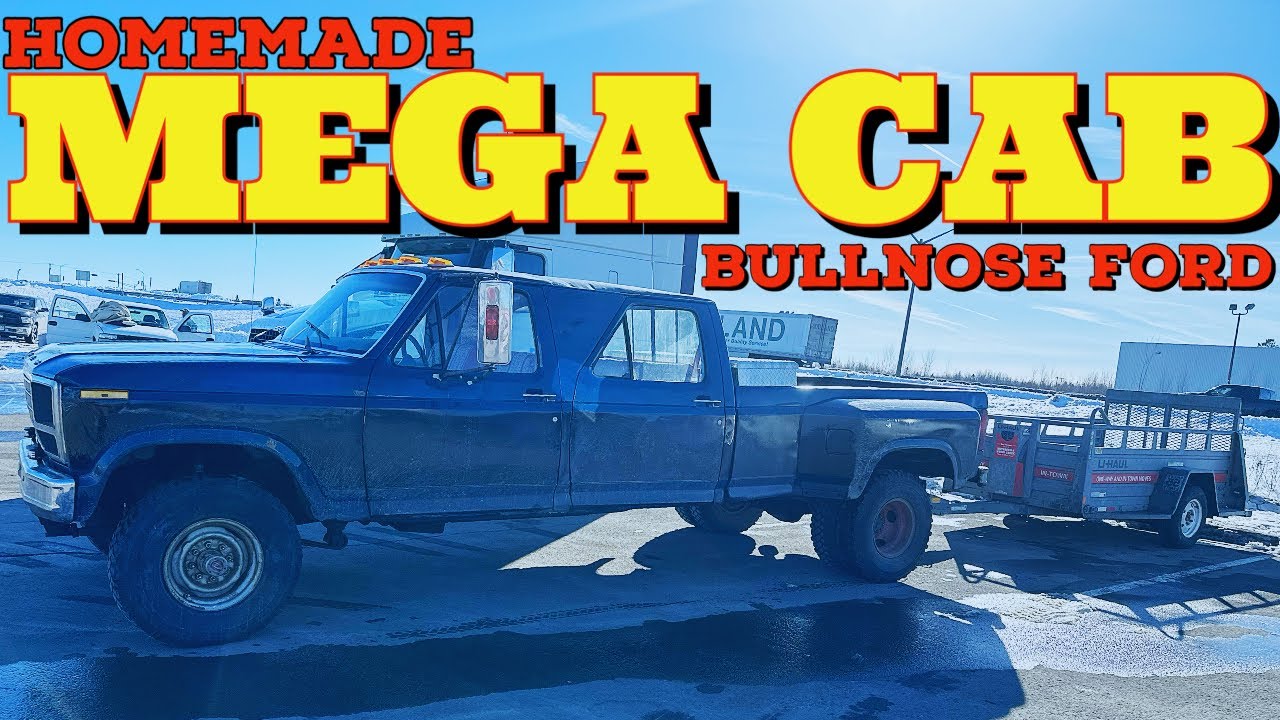 Homemade MEGACAB pickup gets some TLC! Working on the work truck, also upgrades!
