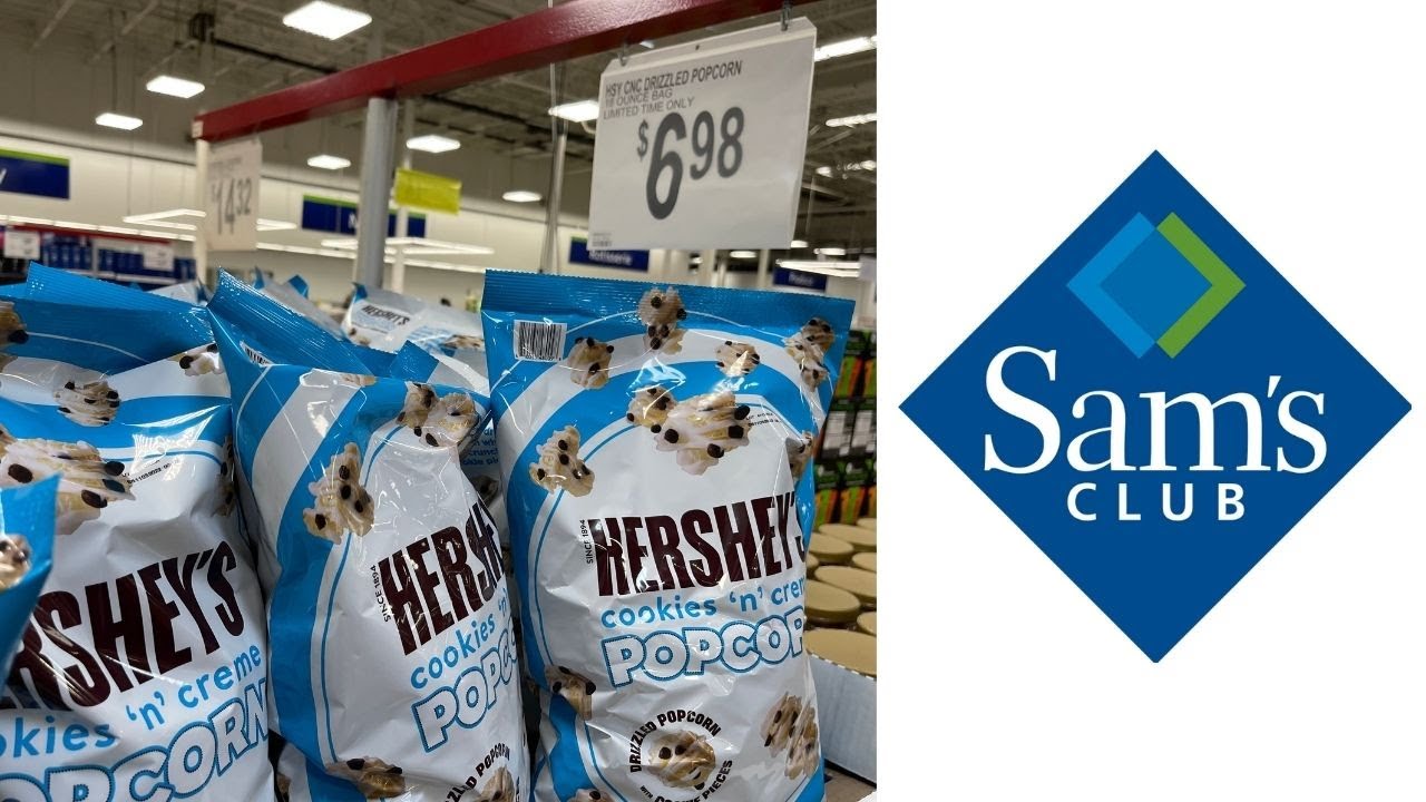 $6.98 Hershey's Cookies 'n Cream Popcorn at Sam's Club!