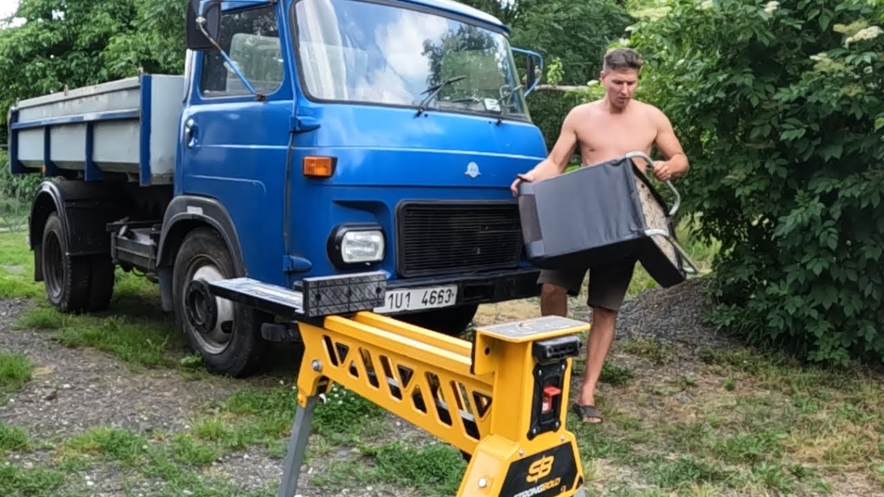 Avia A30 K 1976 sklápěč | #4 | Original sedačky na A30 a recyklace původních