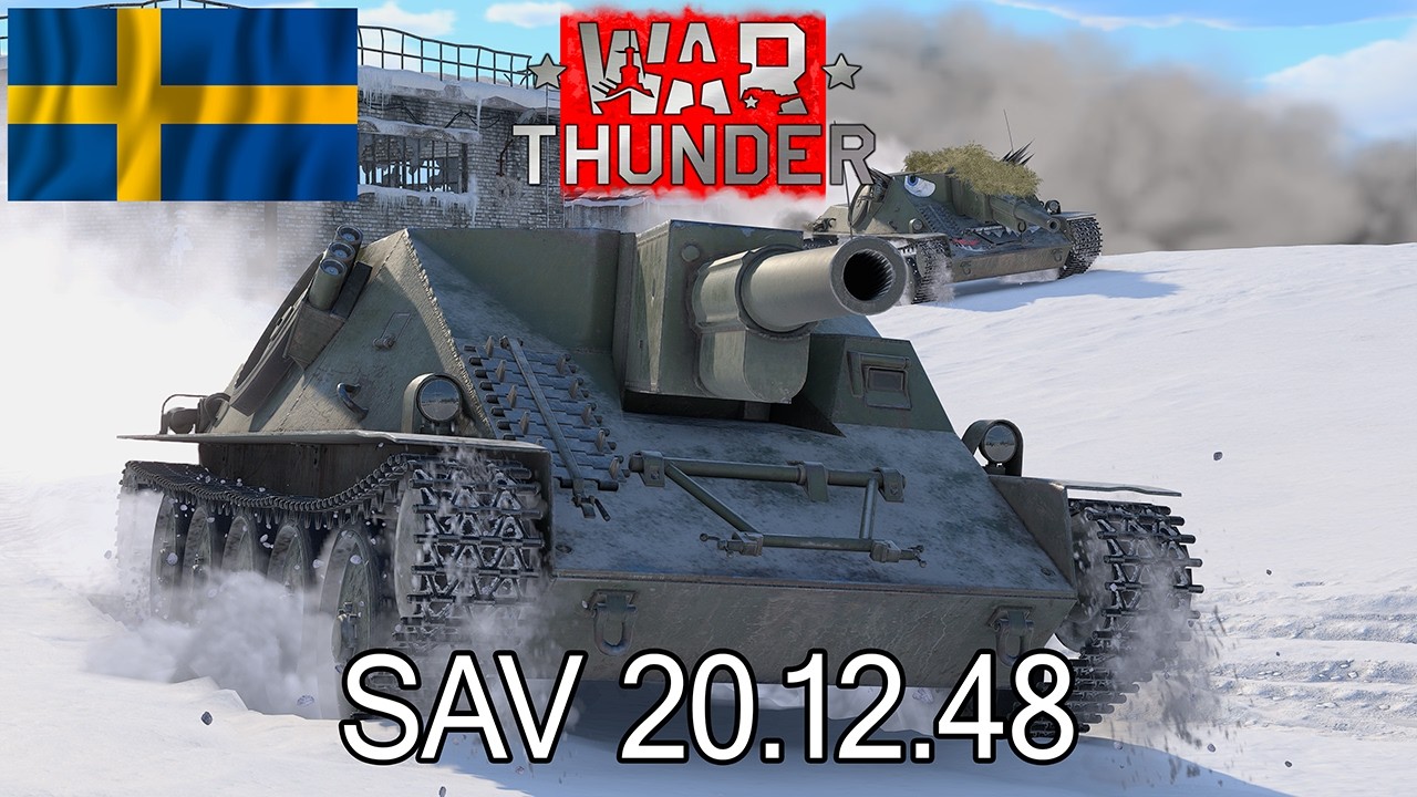 Automatkanon auf 3.7? | War Thunder #52 | Stormartillerievagn 20.12.48
