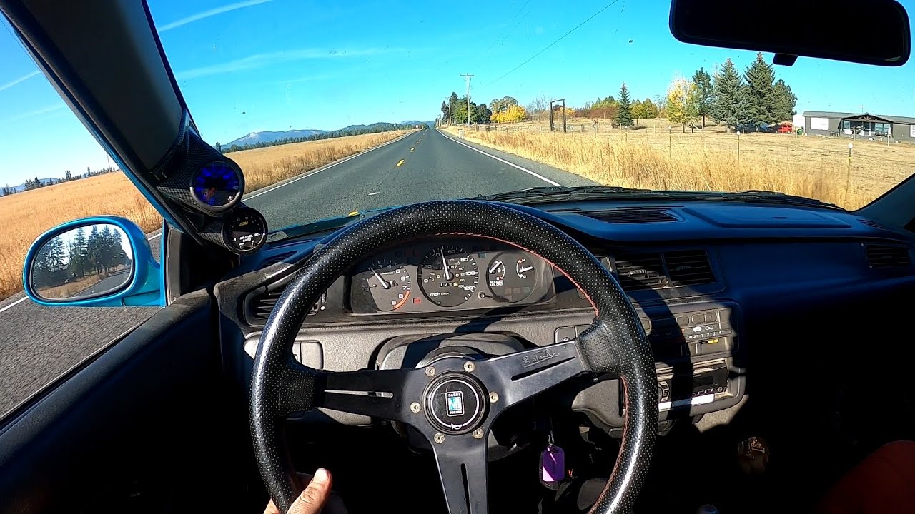 POV 550HP Turbo Civic Drive and PULLS!!