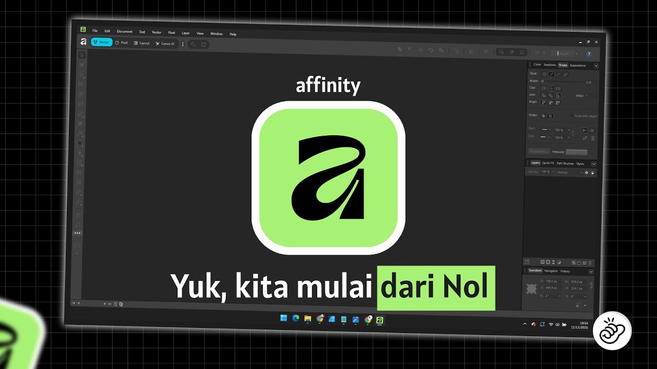 P! CARA BIKIN DESAIN SEDERHANA