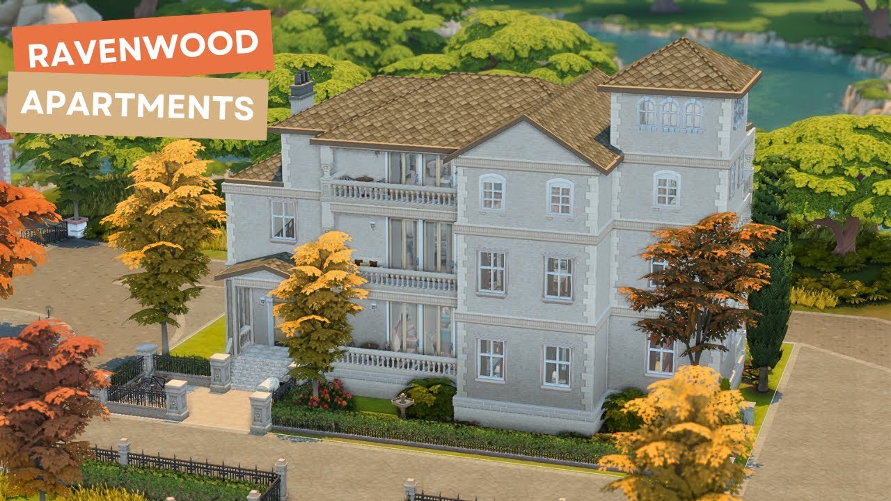 Ravenwood Apartments | The Sims 4 Stop Motion Build