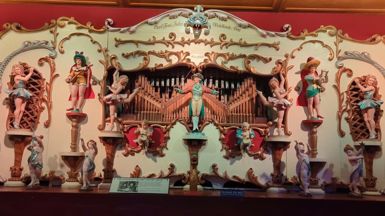 112 Keyless Carl Frei Concert Organ - Carmen Sylva Waltz
